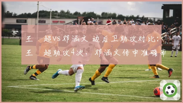 王燊超vs邓涵文 边后卫助攻对比：王燊超助攻4次，邓涵文传中准确率41%